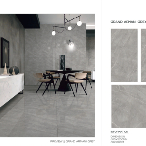 Carreaux de porcelaine émaillée polie de qualité professionnelle 24x48 pour revêtements de sol intérieurs, projets commerciaux et résidentiels - Product Image 1