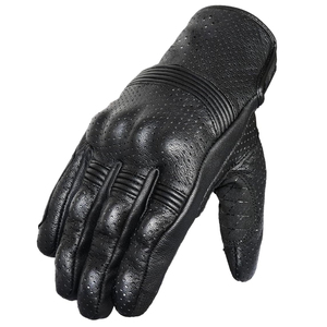 Guantes de Carreras de Alta Calidad de Proveedor de Fábrica, Diseño de Logotipo Personalizado, Guantes de Motocicleta de Cuero Cómodos con Servicio OEM - Product Image 5