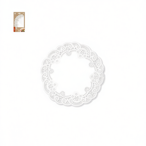 Elegantes Bases Redondas de Encaje Blanco para Pastel, 8 Piezas de 28 cm, Suministros de Decoración de Pasteles de Plástico para Ocasiones de Cumpleaños - Product Image 2