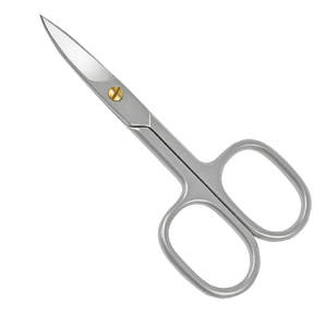 Tijeras Profesionales de Acero Inoxidable para Uñas de Manos y Pies con Punta Curva Afilada para el Cuidado y la Belleza de las Uñas, Personalizables - Product Image 1