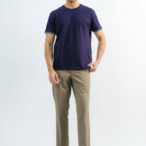 Camiseta Deportiva de Alta Calidad para Hombre, Transpirable, Ecológica, de Secado Rápido, Poliéster/Algodón, Corte Ajustado, Diseño Liso - Product Image 3