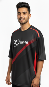 Camiseta Casual Oversize para Hombre, Sublimada, Estilo Urbano, Holgada, Ropa de Calle - Product Image 4