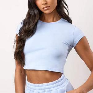 เสื้อยืดผู้หญิงสั่งทำพิเศษ ผ้าฝ้าย 100% คอกลม ทรงเข้ารูป พิมพ์ลายโลโก้ จำหน่ายส่ง - Product Image 1