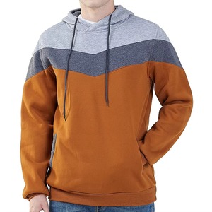 2026 New Arrival Cheap Price 100% Cotton Fleece Winter <b>Pullover</b> Hoodies Stand Collar Unique Style Trending Design Solid Color - Product Image 2