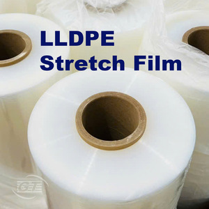 Film plastique transparent extensible souple en PE de 50 cm de large, résistant à l'humidité, pour emballage de palettes, film plastique transparent traité par moulage - Product Image 3