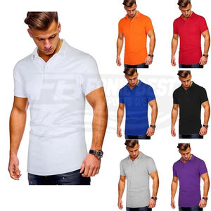 Camiseta Casual de Algodón 100% con Logotipo Frontal para Hombre, Diseño de Última Moda, Hecha con el Mejor Material, Camisetas Polo al por Mayor - Product Image 3