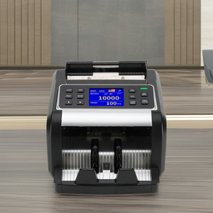 Machine à compter l'argent multi-devises à grande vitesse de qualité professionnelle P89 avec détecteur de faux billets CIS et imprimante, compteur de valeur - Product Image 1