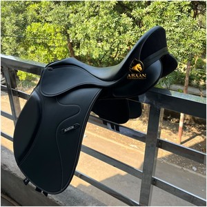Silla de montar inglesa personalizada para salto, de cuero, con armazón de madera o plástico, herrajes de acero inoxidable para equitación - Product Image 6