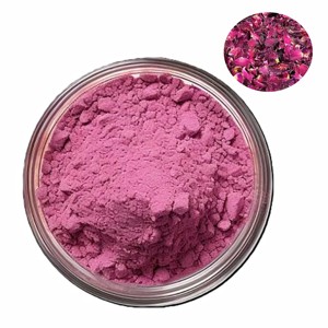 OEM Premium Food Grade Rose Petals Powder Natural Edible Rose <b>Flower</b> Powder for Tea Blends, Cakes, Cookies, <b>Sweets</b> & Smoothies - Product Image 1