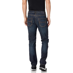 Jeans en denim décontractés pour hommes, coupe ample, jambes larges, imperméables, respirants, écologiques, vêtements de travail décontractés, OEM, ODM, marque privée, vente en gros - Product Image 4