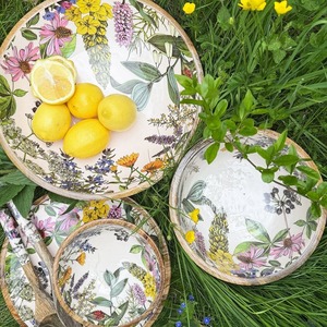 Bol à salade en bois d'acacia brun fait main, écologique, avec intérieur lisse et arrondi, sans BPA, fabriqué en Inde - Product Image 6