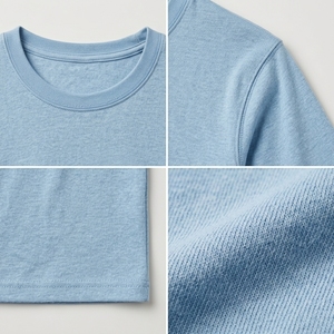 T-shirt à manches longues et col rond pour femme, tendance et décontracté, designs personnalisés de haute qualité, 100% coton, pour un usage quotidien, prix bas, vente en gros - Product Image 6