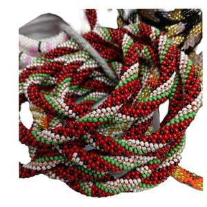 Multicolored Snake Pattern Fashion <b>Beads</b> Bracelets-Gift - Product Image 1