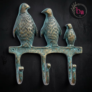 Ba Vintage Cast Iron Wall <b>Hook</b> Handmade Eco-Friendly Durable Adjustable Self-adhesive <b>for</b> Clothing Storage <b>Hooks</b> and <b>Rails</b> - Product Image 1