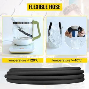 Manguera Hidráulica de Goma Enrollada de 3/4 Pulgadas x 50 Pies con 2 Trenzas de Alambre de Acero de Alta Resistencia, 3120 PSI, para Cilindros Hidráulicos - Product Image 2