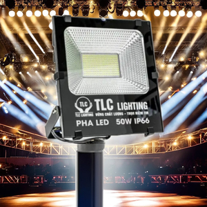 Fabriqué au Vietnam FB4 Grand Entrepôt Étanche LED Flood Stage Lights Jaune et Blanc Conception Sans Vis - Product Image 1