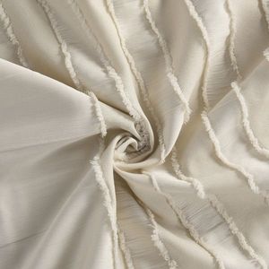 Moderna Tenda Doccia 72x72 Pollici Trapuntata a Righe in Seersucker - Product Image 4