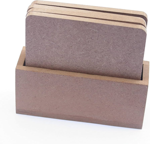 Fabrication de sous-verres en MDF par sublimation, sous-verres en MDF de qualité supérieure pour tapis et supports vierges, sous-verres carrés en MDF - Product Image 6