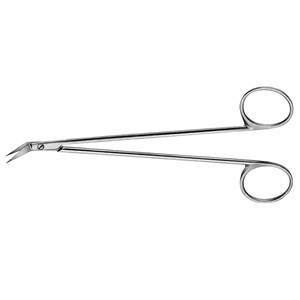 Tijeras Vasculares Potts con Punta Fina Angulada, Instrumento Quirúrgico de Acero Inoxidable para Arteriotomía y Disección Vascular - Product Image 4
