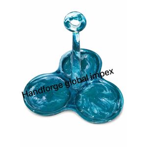 Décoration de fête de luxe Art Déco, 3 pièces, en résine, 100% qualité supérieure, personnalisée, faite à la main, écologique et compatible congélateur - Product Image 5