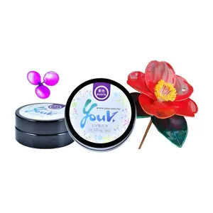 彩色UV浸渍树脂工艺珠宝胶罐紫色30毫升艺术销售