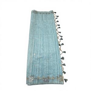 ผ้าส่าหรีรอยัลวิสโคสแบบดั้งเดิมสำหรับงานเลี้ยงฤดูหนาวที่สง่างาม - Product Image 3