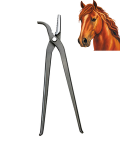 ชุดเครื่องมือตีเกือกม้าแบบใช้มือ Surtechs Alligator Clincher ขนาด 12 นิ้ว ทำจากสแตนเลส - Product Image 1