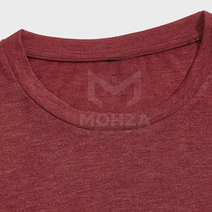 T-shirt Homme 100% Coton Uni à Prix Abordable, Col Rond, Coupe Ample, Séchage Rapide, Respirant, Qualité Supérieure, Logo Personnalisé Imprimé – Grande Vente - Product Image 3