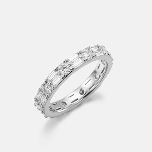 Custom Design New Heavy Iced Out Hip Hop Bling Rapper Luxury Moissanite Rhodium Plated Wedding <b>Ring</b> for <b>Men</b> - Product Image 1