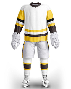 Nouvel ensemble d'uniformes de hockey sur glace personnalisés par sublimation pour club et équipe – Maillot et tenue de sport - Product Image 5