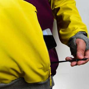 Professional Men <b>Waterproof</b> Snowboard Ski Hoodie Windproof Thermal Softshell Fleece Pullover Winter Outdoor Sportswear Thumbhole - Product Image 5