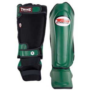 Nuevas Espinilleras Twins Muay Thai de Cuero Genuino con Cierre de Velcro, Protección Profesional, Personalizables para Entrenamiento, Protección para Piernas - Product Image 2