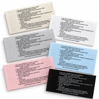 Étiquettes d'entretien personnalisées en polyester, étiquettes pour vêtements et accessoires