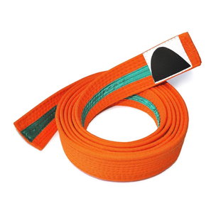 Fabricant de ceintures de karaté, vente en gros de ceintures d'arts martiaux en coton de qualité supérieure, ceinture noire brodée, fournisseur OEM ODM, marque privée - Product Image 6