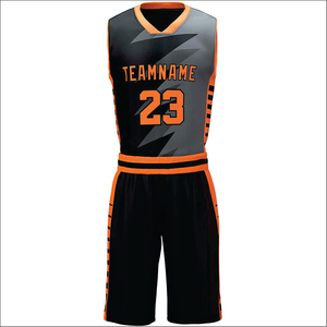Proveedor de Pakistán, Uniforme de Baloncesto Personalizado con Estampado, Nuevo Diseño de Ropa Deportiva, 100% Poliéster Transpirable, Unisex, MOQ Bajo - Product Image 6