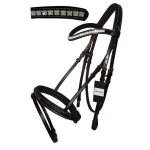 Brides Sedgwick cuir pour les chevaux de saut. - Product Image 1