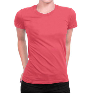 Camiseta Casual de Punto para Hombre, Cuello Redondo, Manga Corta, Ajustada, Color Rosa Sólido, Tejido Jersey - Product Image 6