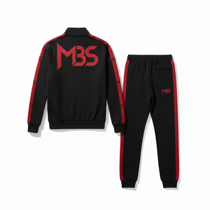 Conjunto Deportivo de 2 Piezas para Hombre, Estilo Urbano, con Cremallera, para Correr, Informal, Ajustado, de Forro Polar, Venta al Por Mayor - Product Image 3
