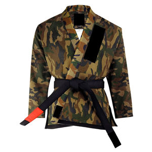 Uniforme de Artes Marciales Mixtas de Camuflaje para Hombre, Corte Regular, Transpirable, 100% Algodón, Talla Adulto, TITAN TREAD WEAR 380g, Secado Rápido - Product Image 4