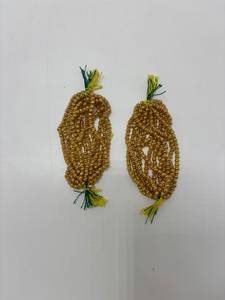 ลูกปัดแก้วสีทองเมทัลลิกทรงกลมขนาด 4 มม. ขายส่ง ลูกปัดเจียระไนสำหรับงานฝีมือ อุปกรณ์ประกอบงานประดิษฐ์เครื่องประดับ - Product Image 4