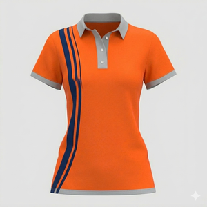 Breathable Quick Dry 100% Polyester Solid Knitted Women's for Shirt Heat Transfer Printing Casual Wear Custom Made Size & Color - Product Image 3