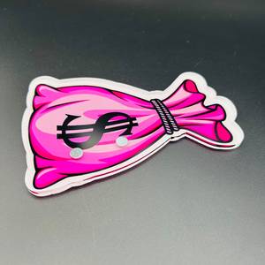Custom Acrylic Eyelash Tile Palette Clear <b>Pink</b> Money Bag Lash Extension Holder Organizer Professional Lash Tech Display Board - Product Image 5