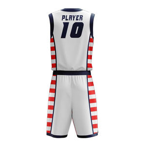 Conjunto de Uniforme de Baloncesto Personalizado Unisex, Transpirable, de Secado Rápido, Anti-UV, para Deportes, Disponible en Tallas Grandes - Product Image 2