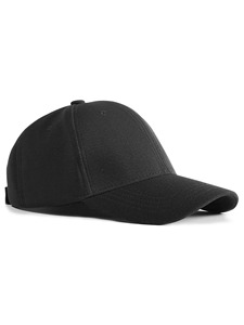 Gorra de Béisbol Negra de 6 Paneles, Unisex, Ajustable, de Color Sólido, de Hilo de Algodón, Estilo Casual - Product Image 3
