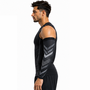 Manchons de compression respirants pour hommes, personnalisables, pour le sport, le fitness, le cyclisme, la course à pied, l'entraînement, le soutien et la protection athlétique - Product Image 5