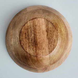 Mango Wood Mixing Bowl for Kitchen Handcrafted Decorative Serving for Snacks Salad Dessert Curries - Product Image 4