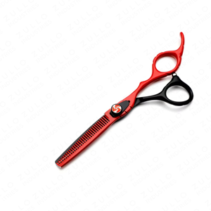Tijeras Profesionales para Cortar Cabello de 6 Pulgadas, Tijeras de Peluquería de Acero Inoxidable con Anillos de Dedo Desmontables - Product Image 2