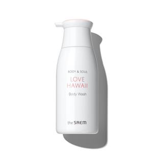 Le coffret de soins pour le corps The Saem Body & Soul Love Hawaii, gel douche pour une expérience rafraîchissante et relaxante inspirée de l'Hawaï - Product Image 1