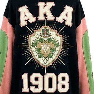 Sudadera de Forro Polar Ecológico para Mujer, Manga Larga, Color Negro, Verde y Rosa, Diseño Gráfico de Rayos de Sol, Estilo Casual - Product Image 5