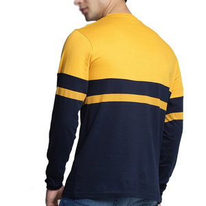เสื้อยืดแขนยาวสำหรับออกกำลังกายและฟิตเนสสำหรับผู้ชาย ขายส่งเสื้อยืดแขนยาวแฟชั่นขายดีสำหรับผู้ชาย - Product Image 4
